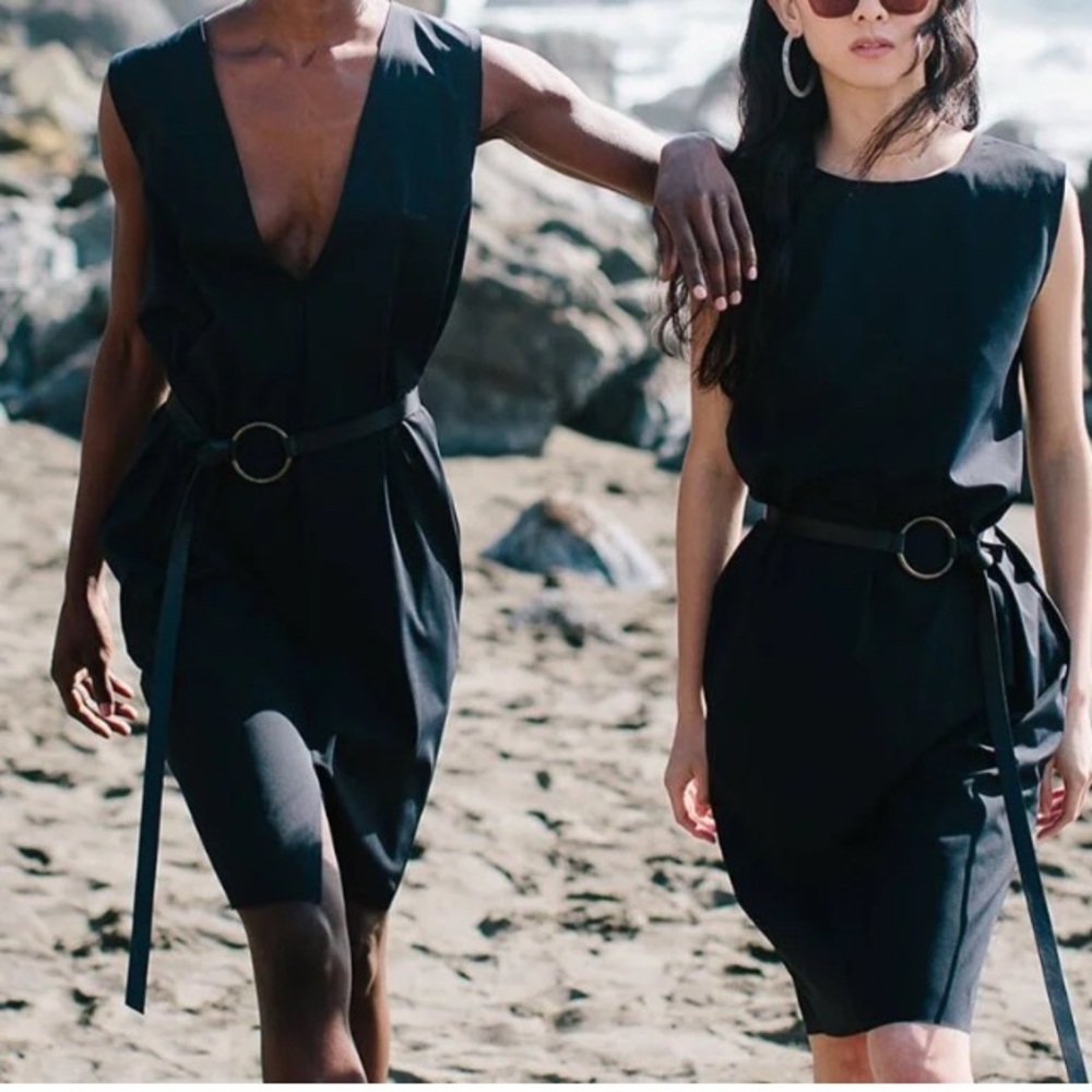 Epoque Evolution The One Two Dress Olive Green  Midi Dress L